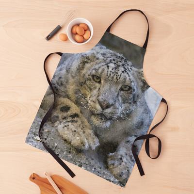 Curious Snow Leopard