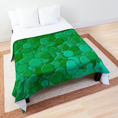 Green and Turquoise Bubbles