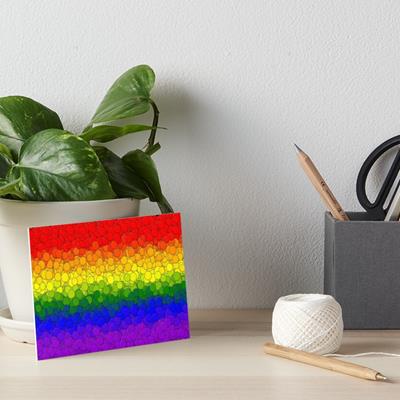 LGBTQ Pride Flag Bubbles