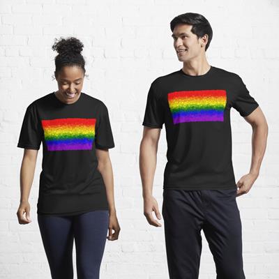LGBTQ Pride Flag Bubbles