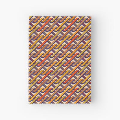 Orange and Brown Tangles