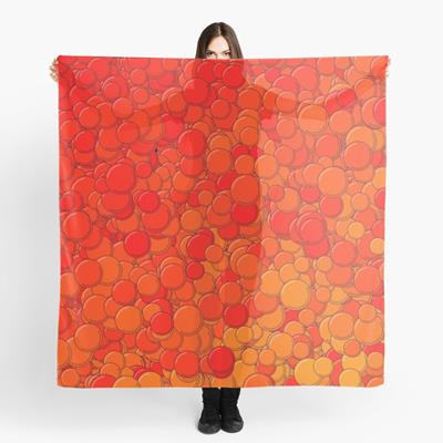 Red and Orange Bubbles