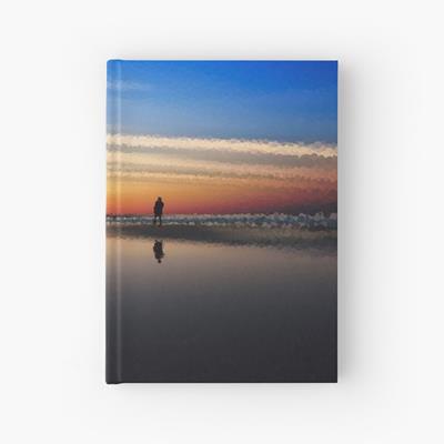 Sunset Over Smooth Water