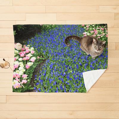 Tranquil Flower Path