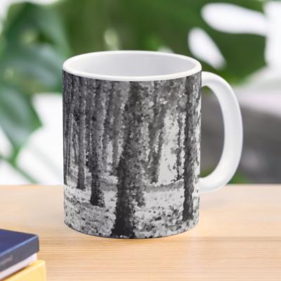 Woods in Black and White